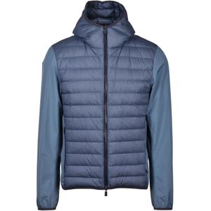 Herno, Heren, Jassen, Blauw, Maat: L Nylon,