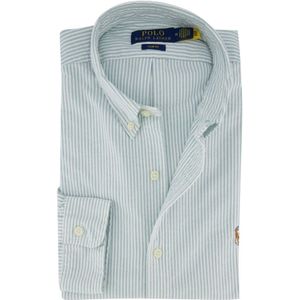 Polo Ralph Lauren - Slim Fit - Vrijetijdsoverhemd - Katoen - Blauw