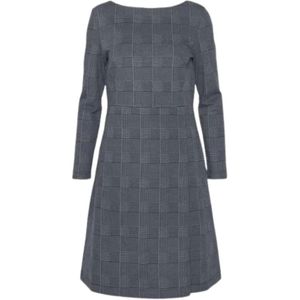 Max Mara, Dames, Jurken, Blauw, Maat: S Jersey,