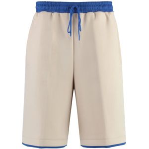 Gucci, Heren, Korte broeken, Beige, Maat: S Katoen,