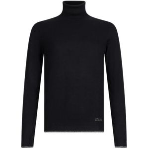 Liu Jo, Dames, Truien, Zwart, Maat: XL