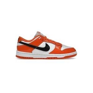 Nike Griezelige Lage Patent Sneakers , Orange , Dames , Maat: 40 EU