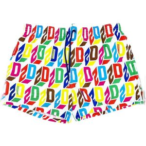 Dsquared2, Heren, Badkleding, Veelkleurig, Maat: XL Nylon,