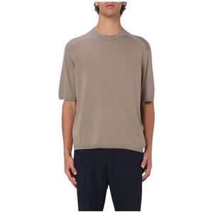 Emporio Armani, Heren, Truien, Bruin, Maat: XL Wol,