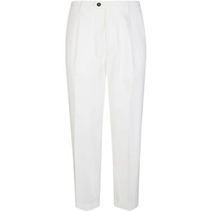 Eleventy, Heren, Broeken, Wit, Maat: W31 Katoen,