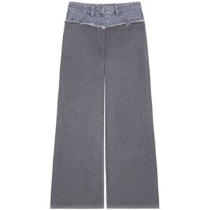 Givenchy, Dames, Jeans, Grijs, Maat: W29