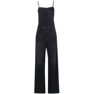 Diesel, Dames, Jumpsuits & Playsuits, Zwart, Maat: S