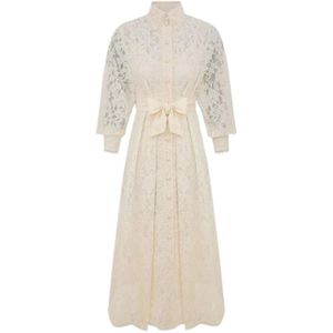Zimmermann, Dames, Jurken, Beige, Maat: S
