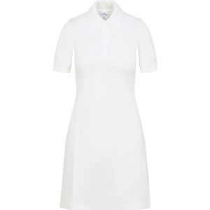 Courrèges, Dames, Jurken, Wit, Maat: XS Piqué,