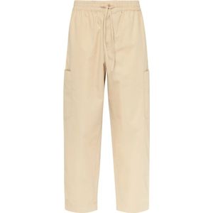 Kenzo, Heren, Broeken, Beige, Maat: M Katoen,