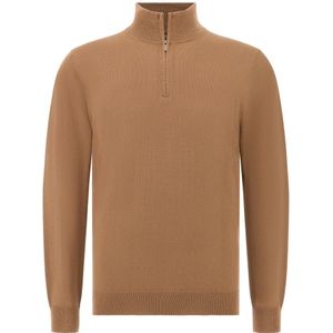 Boggi Milano - Trui - Mokka - Effen - Lange Mouw