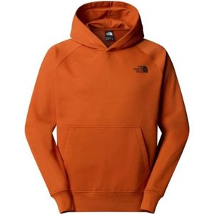 The North Face, Heren, Sweatshirts & Hoodies, Oranje, Maat: 2XL Katoen,