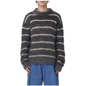 Marni, Heren, Truien, Grijs, Maat: S