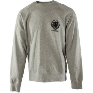 Givenchy, Heren, Sweatshirts & Hoodies, Grijs, Maat: M Katoen,