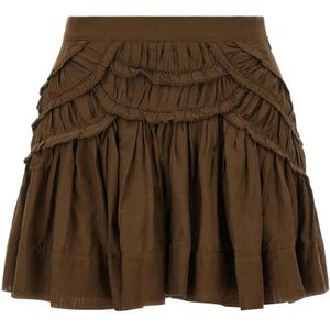 Marant étoile, Dames, Rokken, Groen, Maat: S Katoen,