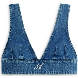 Axel Arigato, Dames, Tops, Blauw, Maat: XS Denim,