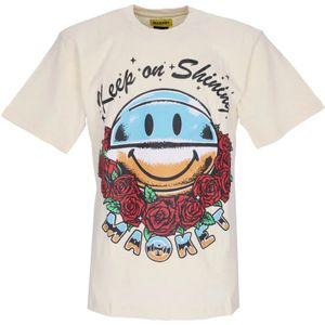 Market, Heren, Tops, Beige, Maat: L Katoen,