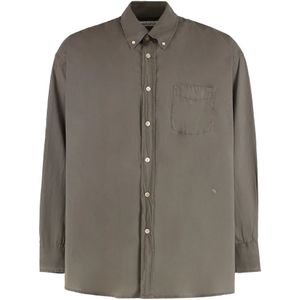 Our Legacy, Heren, Overhemden, Grijs, Maat: S Katoen,