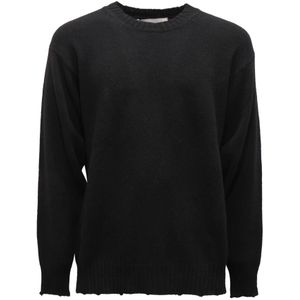 Amaránto, Heren, Truien, Zwart, Maat: S Wol,