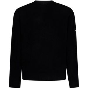 Calvin Klein, Heren, Truien, Zwart, Maat: 2XL Wol,