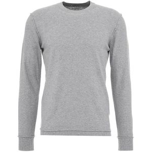 Paolo Pecora, Heren, Sweatshirts & Hoodies, Grijs, Maat: XL Katoen,