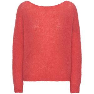 Americandreams, Dames, Truien, Rood, Maat: S Mohair,