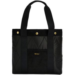 Barbour, Dames, Tassen, Zwart, Maat: ONE Size Corduroy,