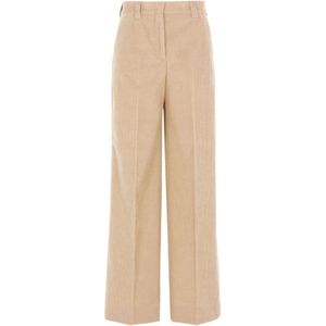 Incotex, Dames, Broeken, Bruin, Maat: XS Leer,