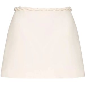 Valentino Garavani, Dames, Rokken, Beige, Maat: S