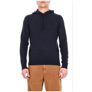 Roberto Collina, Heren, Truien, Blauw, Maat: M Wol,