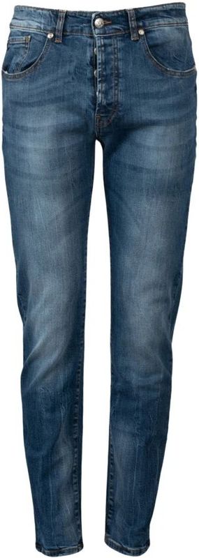 John Richmond - Slim-fit Jeans - Blauw - Denim