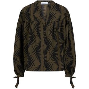 Lofty Manner, Dames, Blouses & Shirts, Groen, Maat: XS