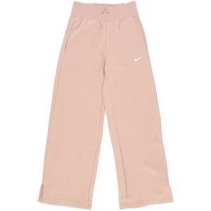 Nike, Dames, Broeken, Roze, Maat: L Fleece,