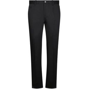 Dolce & Gabbana, Heren, Broeken, Zwart, Maat: S