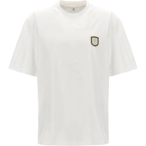 Brunello Cucinelli, Heren, Tops, Wit, Maat: 3XL