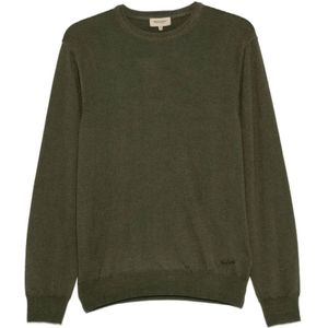 Woolrich, Heren, Truien, Groen, Maat: XL Wol,