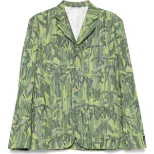 Kenzo, Heren, Jassen, Groen, Maat: XL