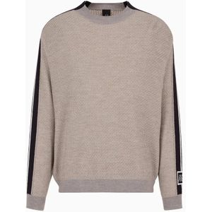 Armani Exchange, Heren, Truien, Beige, Maat: M Wol,