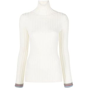 Etro, Dames, Truien, Wit, Maat: M Wol,