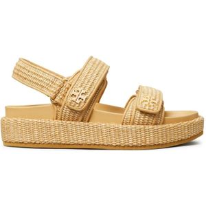 Tory Burch, Dames, Schoenen, Beige, Maat: 39 EU