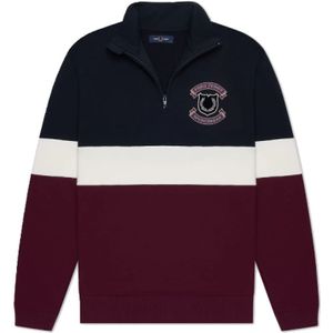 Fred Perry, Heren, Sweatshirts & Hoodies, Veelkleurig, Maat: XL Katoen,