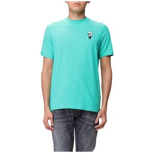 Karl Lagerfeld, Heren, Tops, Groen, Maat: 2XL