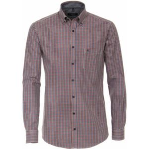 Venti, Heren, Overhemden, Veelkleurig, Maat: 4XL Katoen,