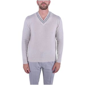 Eleventy, Heren, Truien, Wit, Maat: S Zijde,