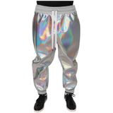Holografische Joggingbroek Zilveren Broek