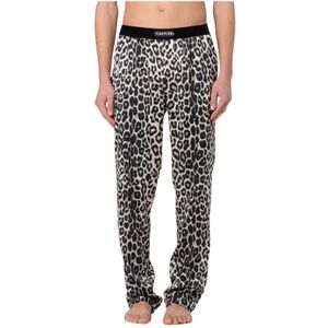 Tom Ford, Heren, Nachtkleding & Lounge, Veelkleurig, Maat: S Zijde,