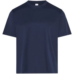 Eleventy, Heren, Tops, Blauw, Maat: M Katoen,