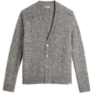 Woolrich, Heren, Truien, Grijs, Maat: S