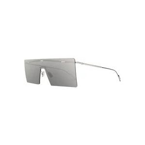 Dior Stijlvolle zonnebril in Palladium/Grey Silver , Gray , unisex , Maat: 48 MM