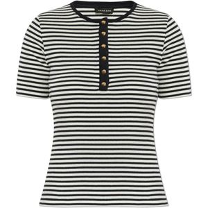 Anine Bing, Dames, Tops, Zwart, Maat: L Katoen,